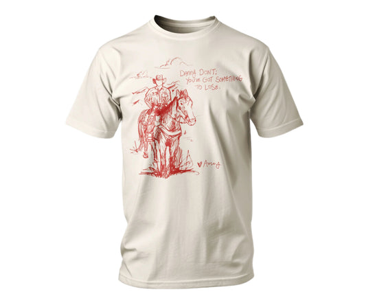 Danny Don't Tee (drawn by Avery)